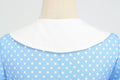 Womens 1950s Vintage Audrey Hepburn Style Cocktail Swing Halloween Dresses Sky
