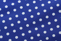 Womens 1950s Vintage Dress Bowknot Prom Short Sleeve Polka Dot Party Dress Blue