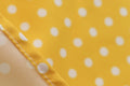 Womens 1950s Vintage Dress Bowknot Prom Short Sleeve Polka Dot Party Dress Yellow