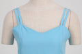 Womens 50s 60s A Line Rockabilly Dress Vintage Swing Party Dress Blue