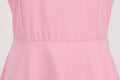 Womens 50s 60s A Line Rockabilly Dress Vintage Swing Party Dress Pinnk
