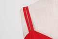 Womens 50s 60s A Line Rockabilly Dress Vintage Swing Party Dress Red