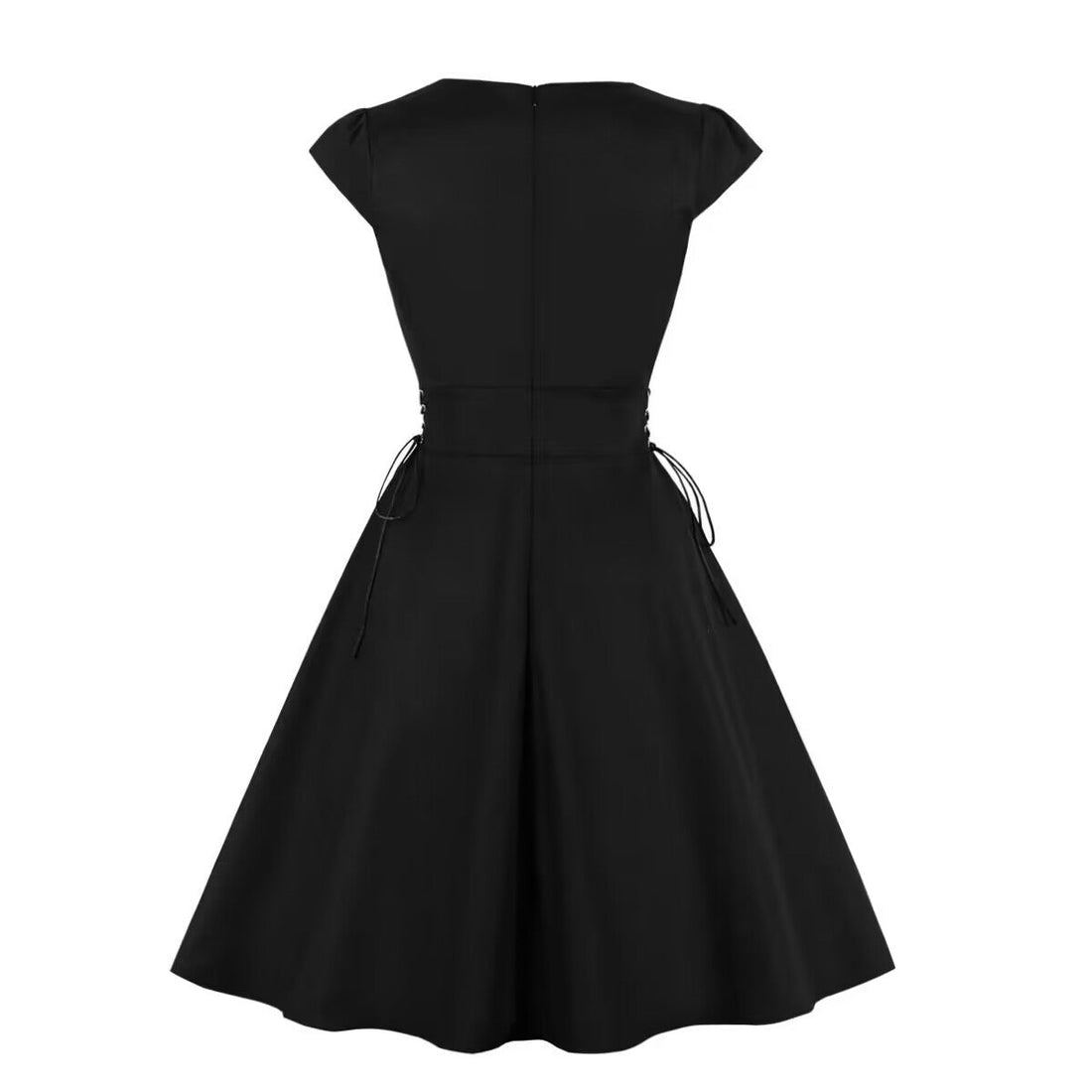Womens 50s Vintage Halloween Retro Rockabilly Swing Dress Bat