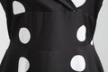 Womens 50s Vintage Retro Rockabilly Sleeveless V Neck Cocktail Party Swing Dress Black