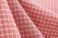 Womens A Line Cape Collar Vintage Swing 1950s Summer Cute Dress with Button Pink
