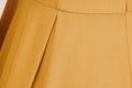 Womens Button Up 1950s Vintage Dresses Women Short Sleeve Belted Swing Dress Yellow