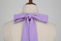 Womens Hepburn Style 1950s Vintage Style Backless Halter Neck Dress Light Purple