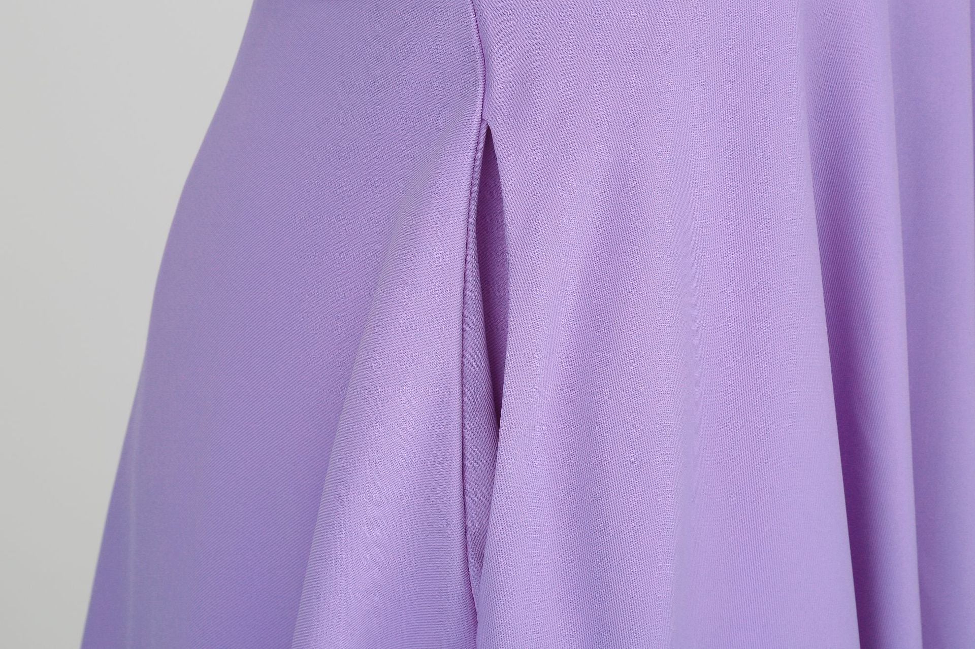 Womens Hepburn Style 1950s Vintage Style Backless Halter Neck Dress Light Purple
