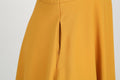 Womens Hepburn Style 1950s Vintage Style Backless Halter Neck Dress Yellow