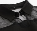 Womens Plus Size Lace Witchy Gothic 40s 50s Retro Vintage Dress Black
