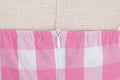Womens Vintage 1950s Cocktail Halter Retro Formal A-line Midi Dress Pink