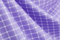 Womens Vintage 1950s Plaid Belt Slim-Fit Swing Retro Dress Mid-Length Dress Purple