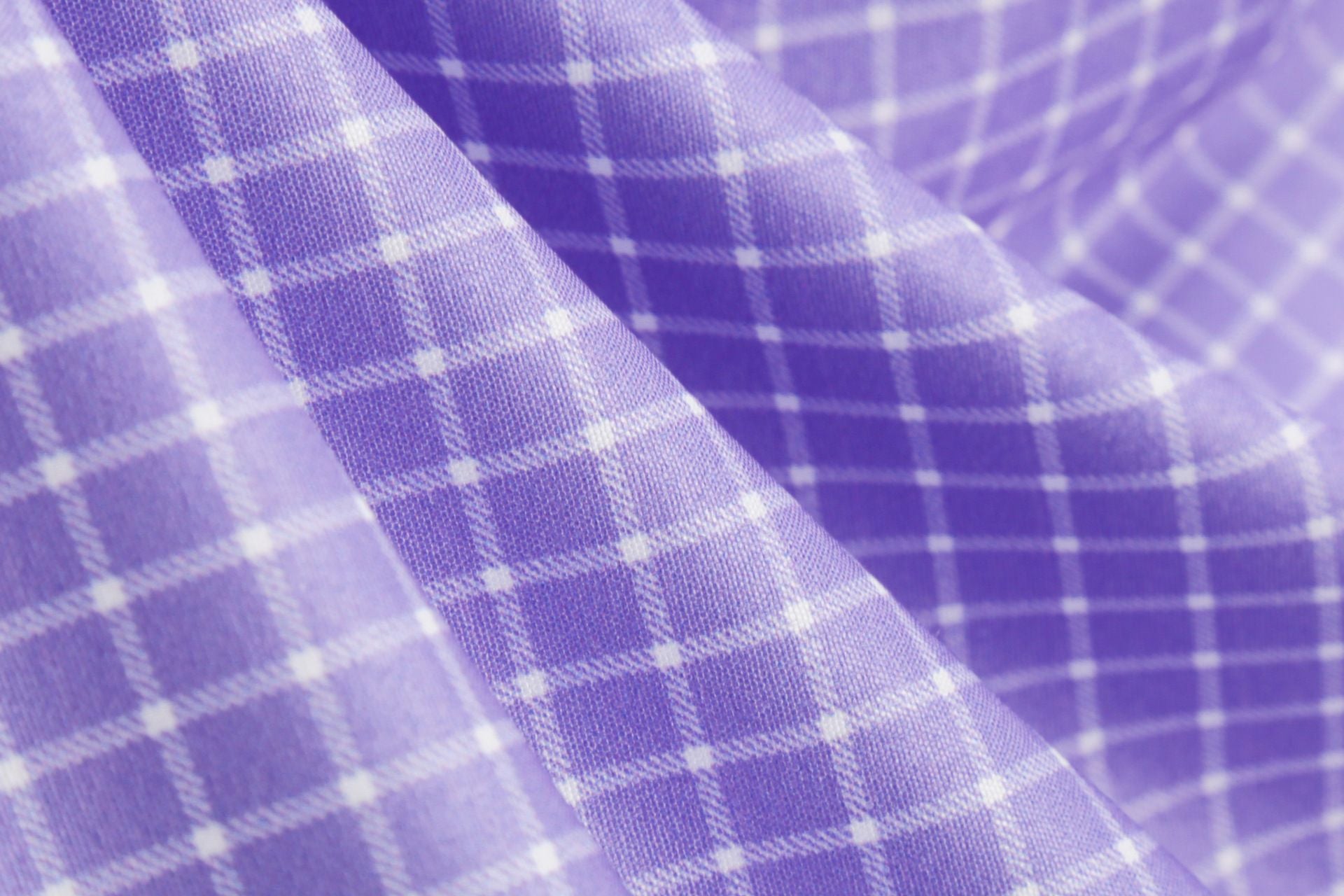 Womens Vintage 1950s Plaid Belt Slim-Fit Swing Retro Dress Mid-Length Dress Purple