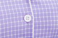 Womens Vintage 1950s Plaid Belt Slim-Fit Swing Retro Dress Mid-Length Dress Purple