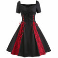 Womens Vintage Dress 1950s Plus Size Party Cocktail Dress Black
