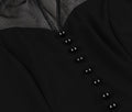 Womens Vintage Floral Flared A-Line Swing Casual Party Dresses Black