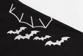 Womens Vintage Plus Size Halloween Gothic Bat Swing Dress Black